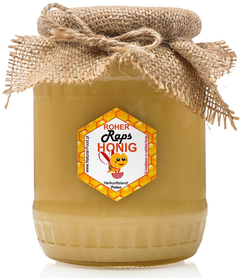 Miel de colza – miel cru directement de l'apiculteur