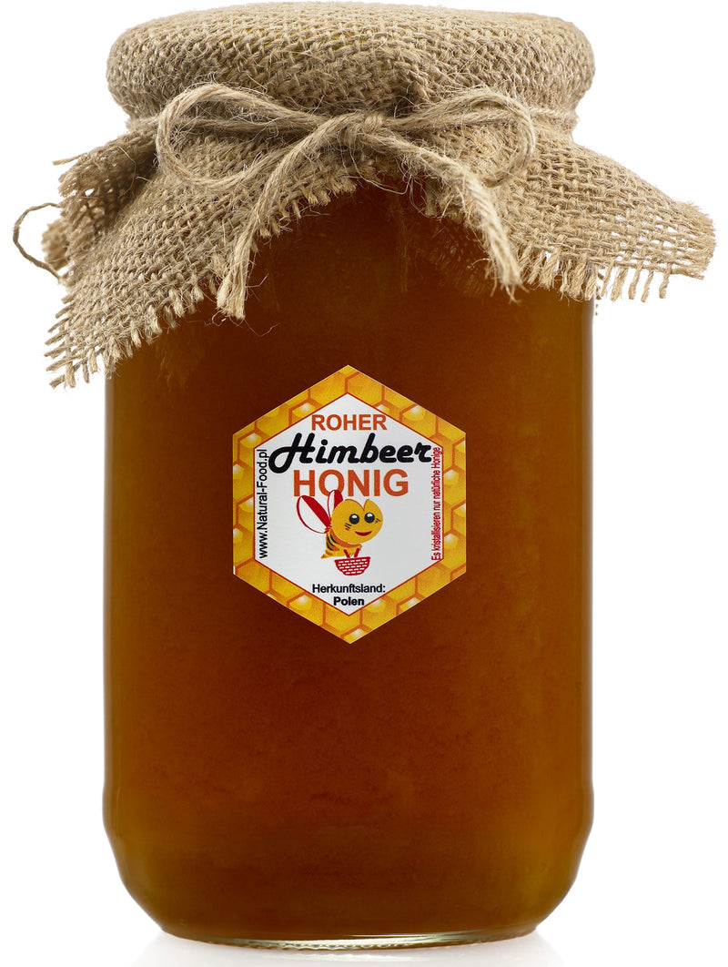 Miel de framboisier – miel cru directement de l'apiculteur