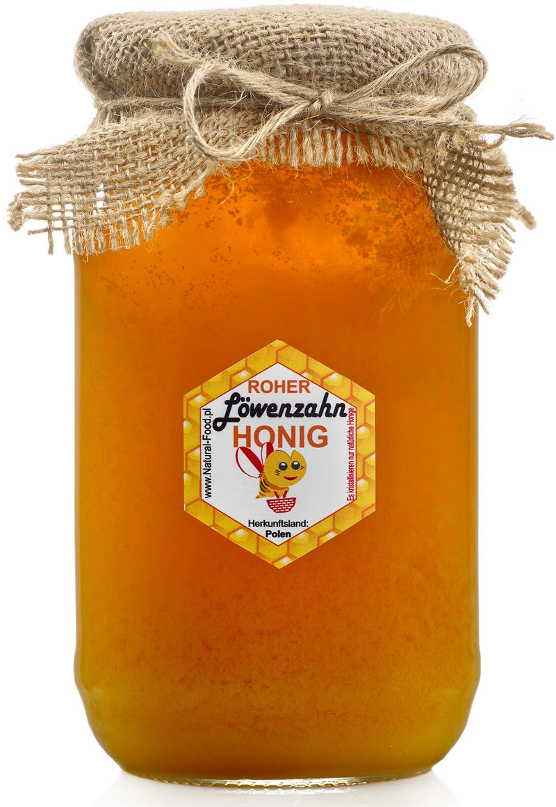 Miel de pissenlit – miel cru directement de l'apiculteur